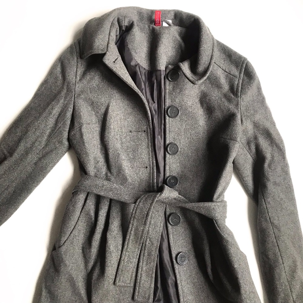 Grey Pea Coat